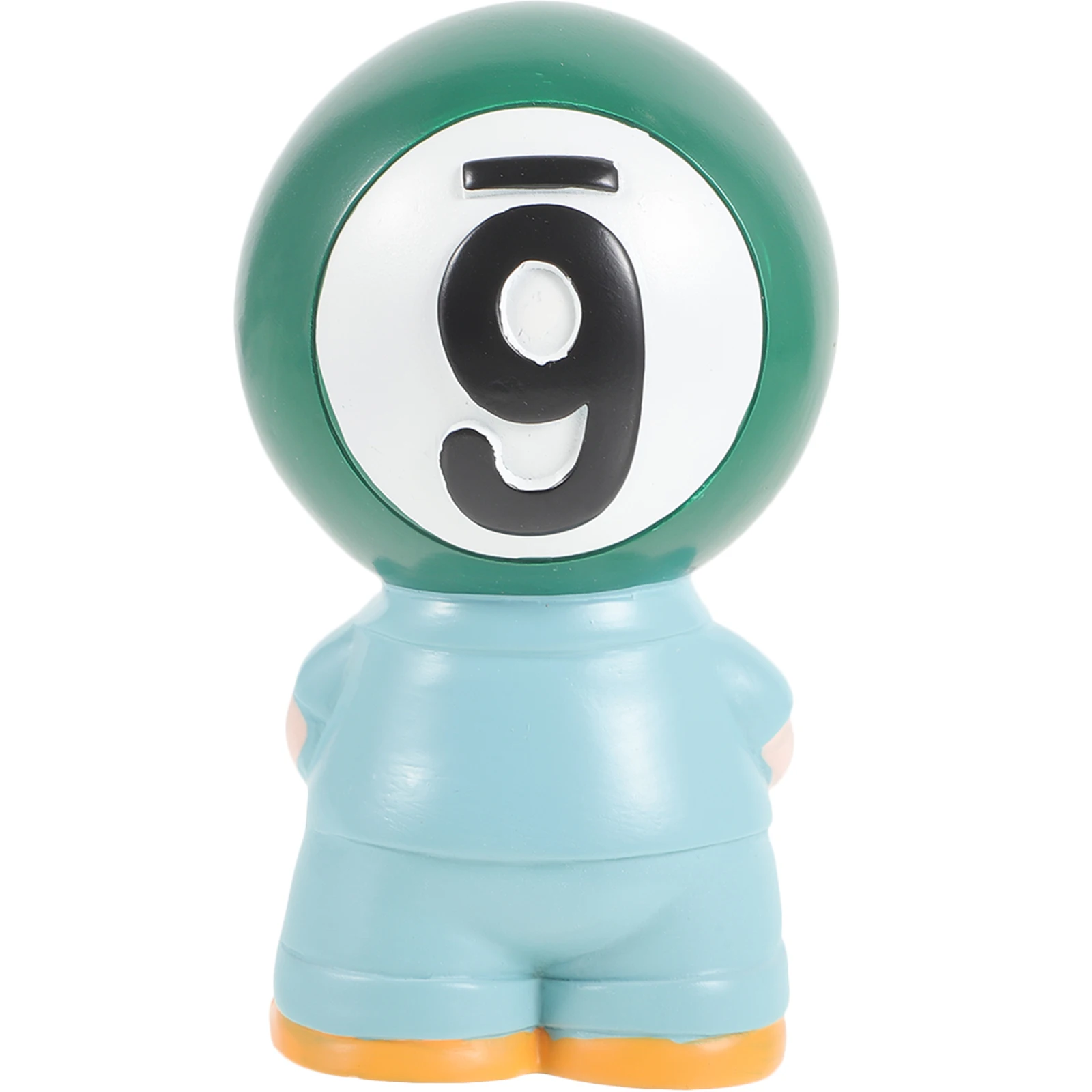 

6th Number Billiards Hall Decor Creative Resin naments Competition Prizes Gifts Pool Ball Crafts Desktop Room