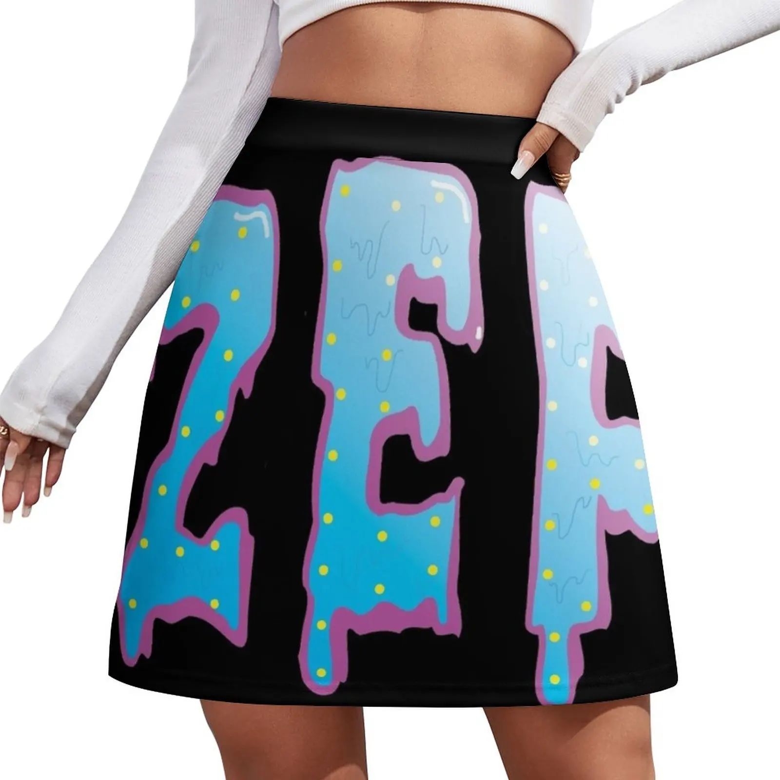 Zef Mini Skirt mini denim skirt korean ladies summer korean skirt 90s aesthetic