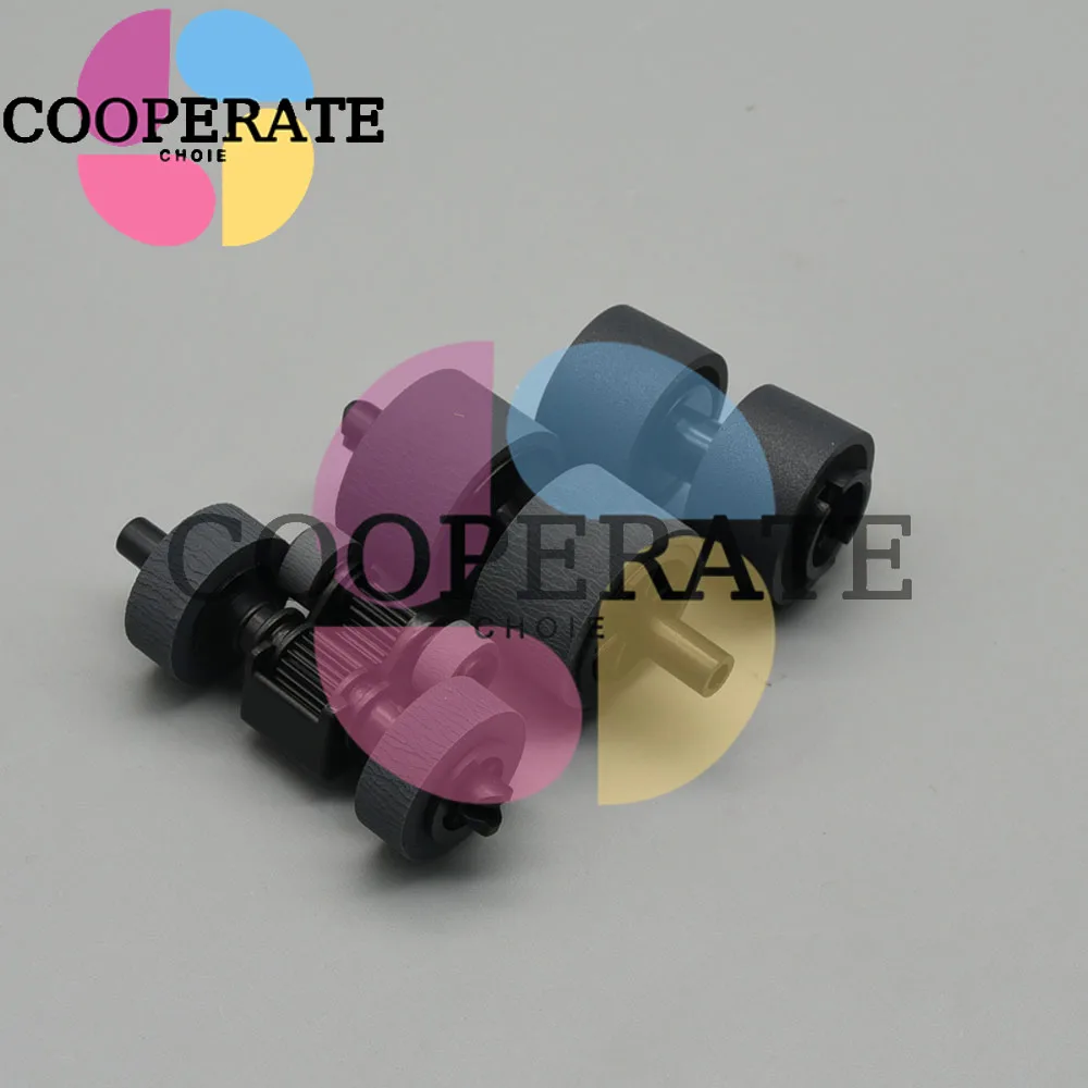 5Sets ADS-4100 4300 ADS-4500W 4700W PRK-A3001 Pickup Brake Separation Roller support for Brother ADS-2200 ADS-2700W ADS-3100 ADS