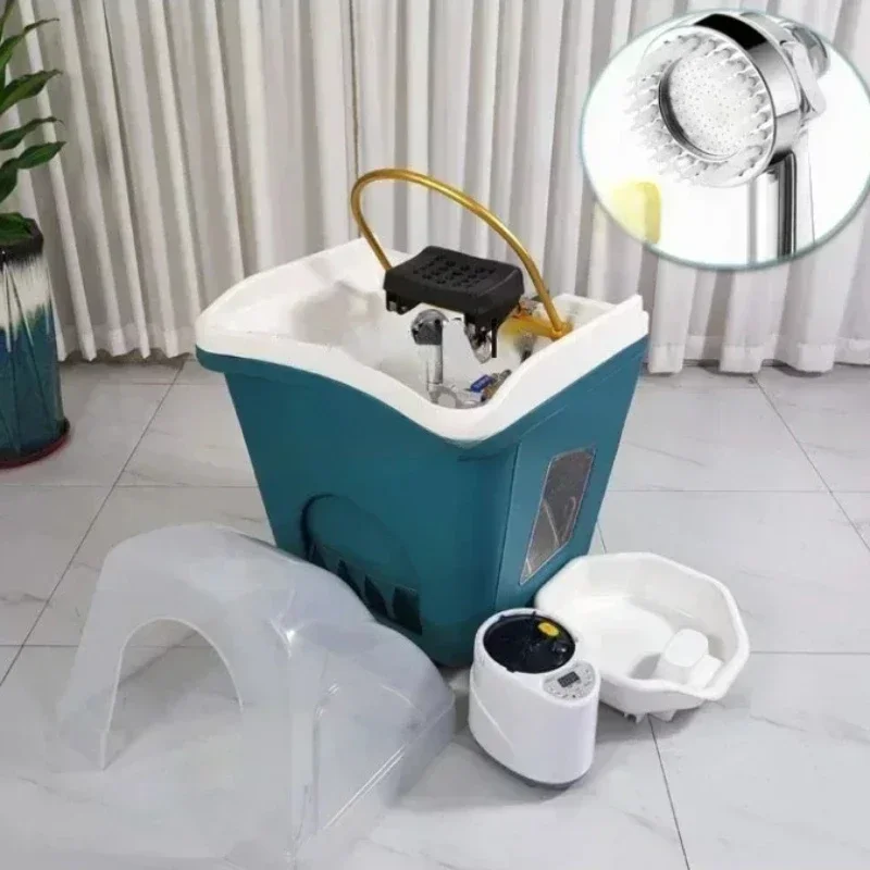 

Mobile Japanese Head Spa Shampoo Chairs Fumigration Spa Machine Shampoo Basin Beauty Salon Ear Cleaning Water Circulation