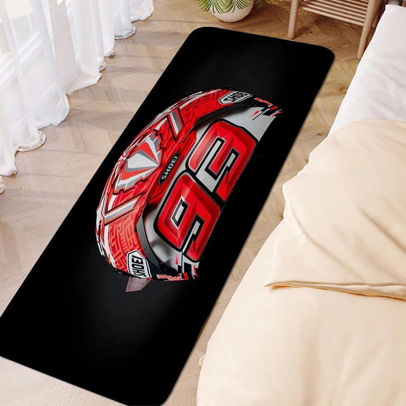 Anime Rug A-Marc Marquezs Bathroom Kitchen Carpet Useful Things for Home Decorations Sleeping Room Rugs House Entrance Mat