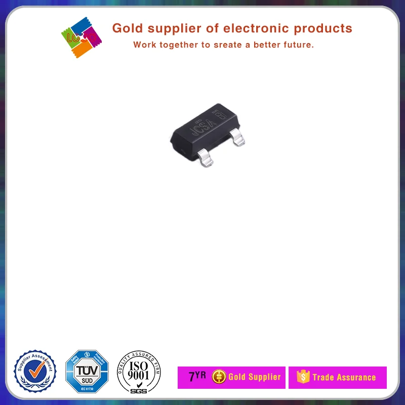 

3000pcs MOSFET N-CH 100V 170mA BSS123 SOT-23 Logic Level Fast Switching Power Transistor Surface Mount