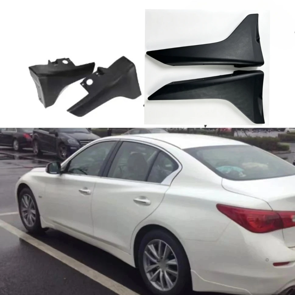 인피니티 Q50 Q50L 2018 2019 2020 2021 2022 2023 펜더 보호용 Q50 앞/뒤 범퍼 립 카 썸네일 3