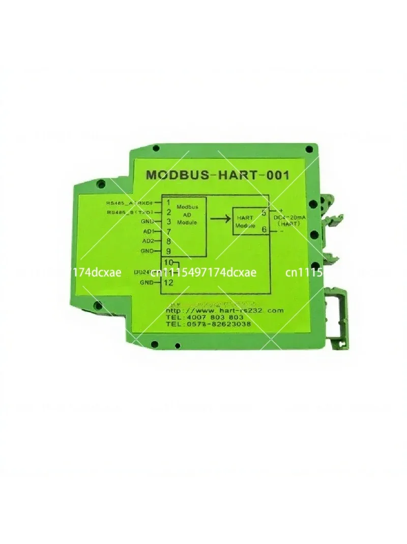 Protocol Converter, 485 to 4-20mA Signal Module, Industrial Gateway