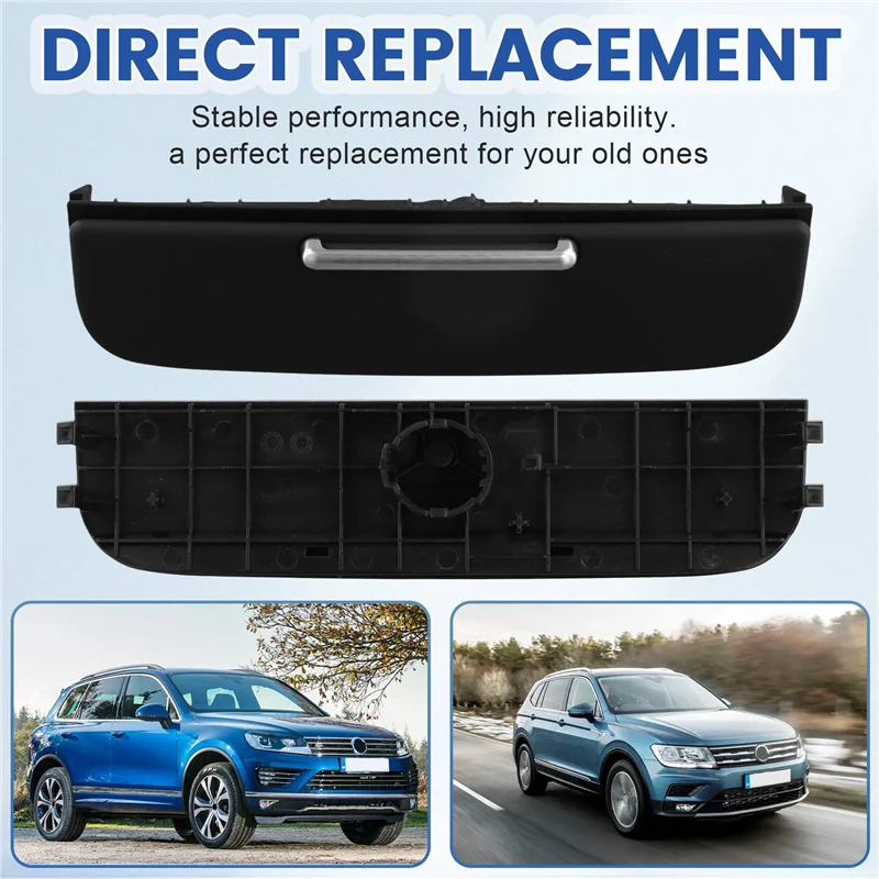 

Trending Rear Air Conditioning Vents Cigarette Lighter Cover For VW Touareg 7P MK2 2011-2017 Storage Box Flap Cover 7P6863761