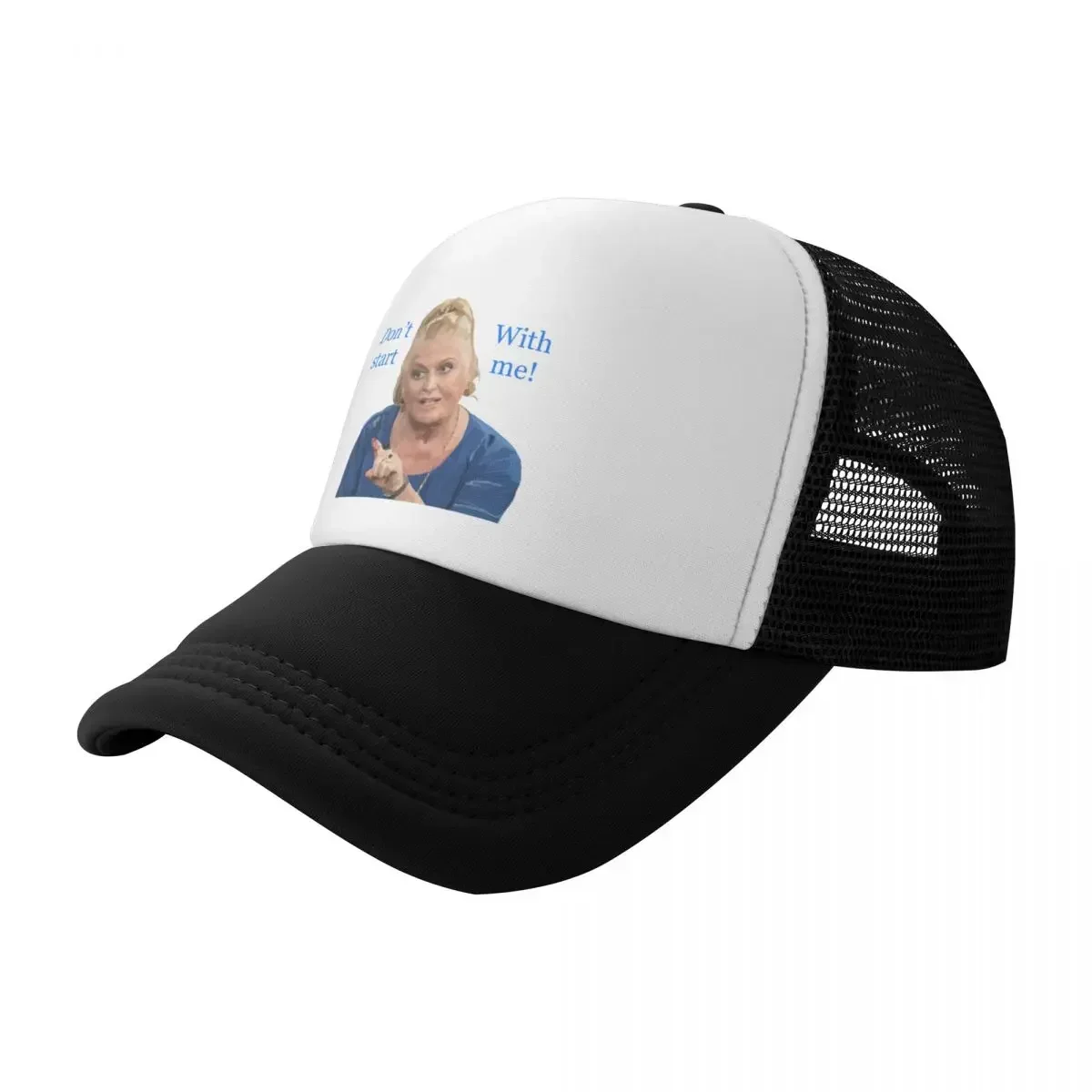 Kim Woodbury - Don’t start with me! Baseball Cap Luxury Brand Vintage Rave Golf Cap Women's Golf Clothing Men's