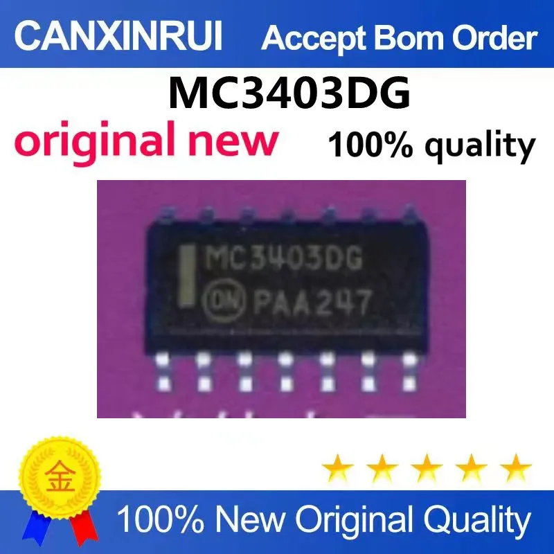 

MC3403DG brand new original genuine, quality assured.
