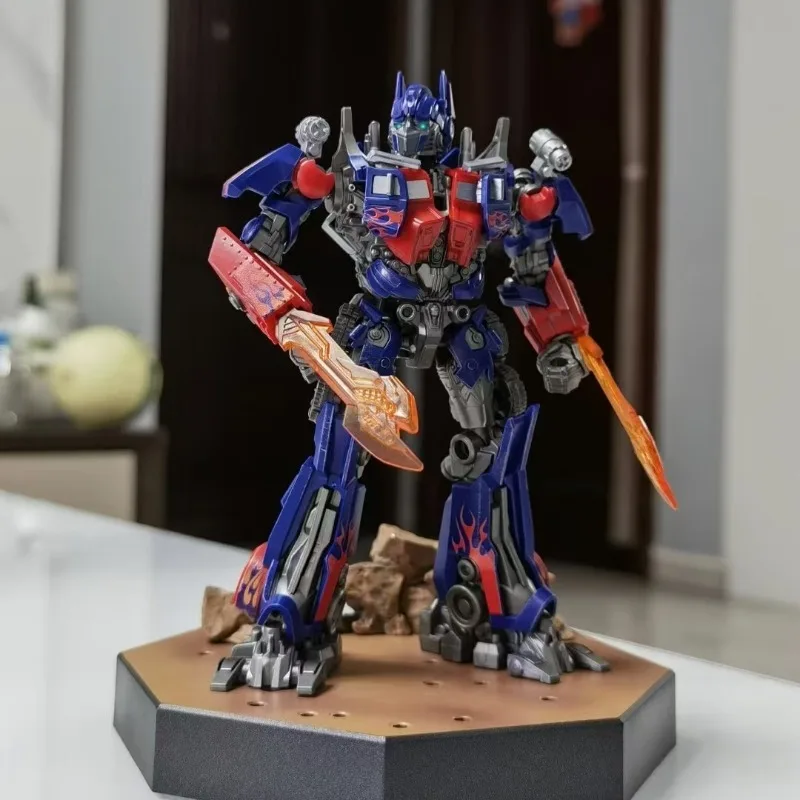 Blokees Transformers Optimus Megatron Prime Soundwave Ironhide Premium Edition Action Figure Model Collectible Toy Birthday Gift