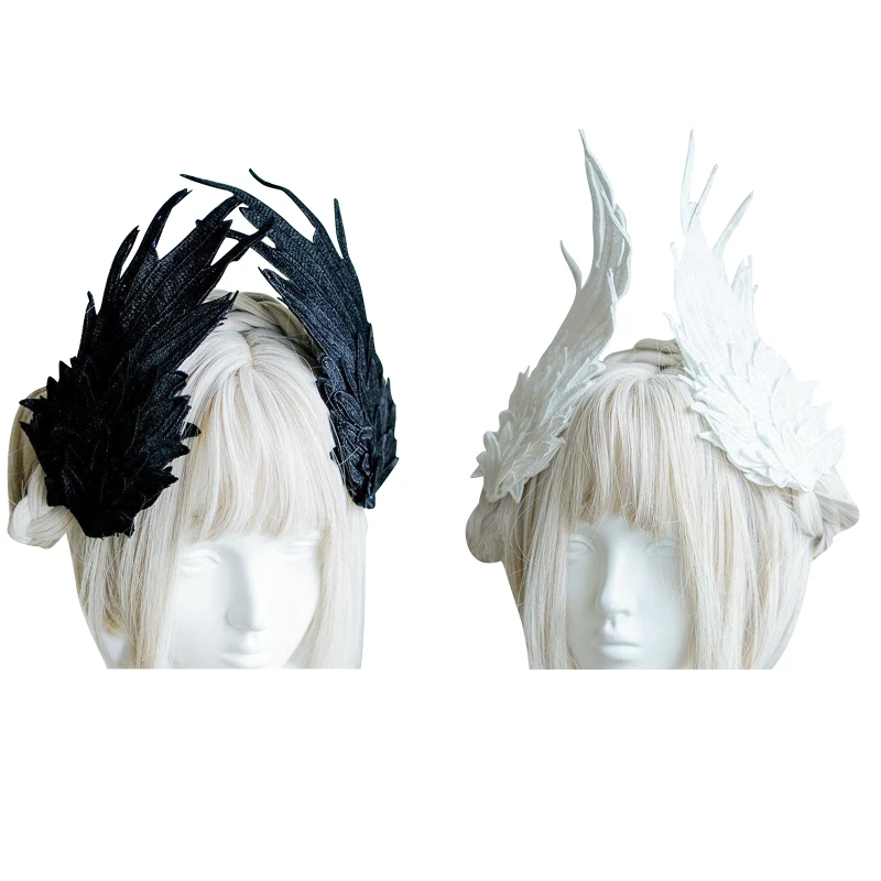 Angel Wing Hair Clips  Barrette Angel Wing Hairpin  Cosplay Hair Accessories Anime Halloween Headwear Drop Shipping