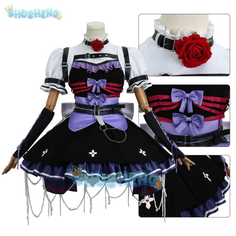 Spel Identiteit V Emma Woods Tuinman Cosplay Kostuum Hoed Bril Accessoires Rekwisieten Halloween Feest Lolita Jurk Vrouw Nieuwe Set