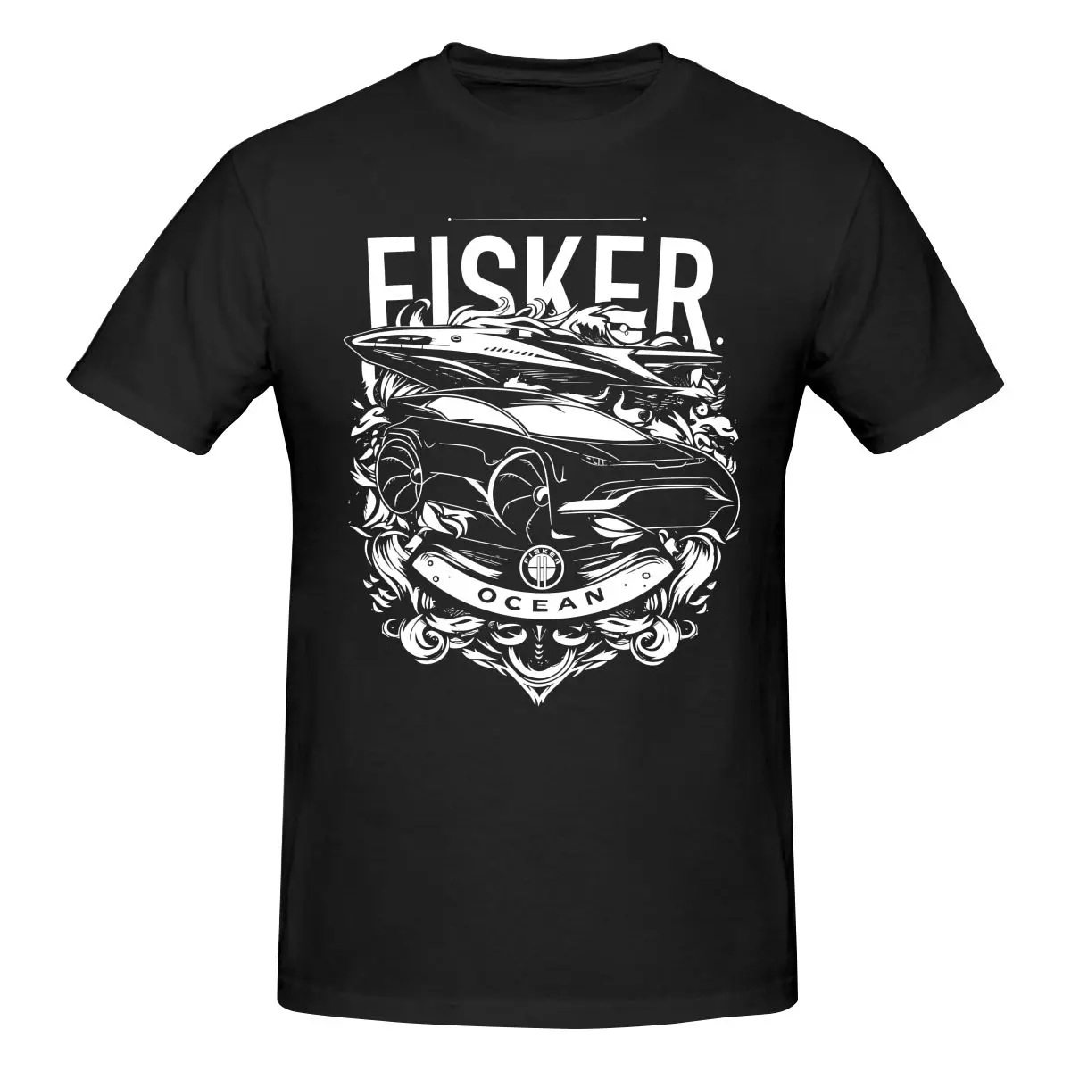 

Funny Fisker Ocean Graphic Design Men's Printed T-Shirt Unisex T shirtMen Shirt