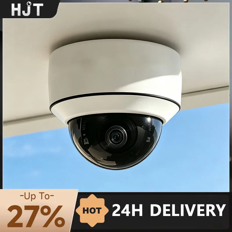 HJT 5MP 5X Optical Zoom POE PTZ IP камера Outdoor PoE Onvif P2P Infrared Audio Dome Security Surveillance камера Camhipro