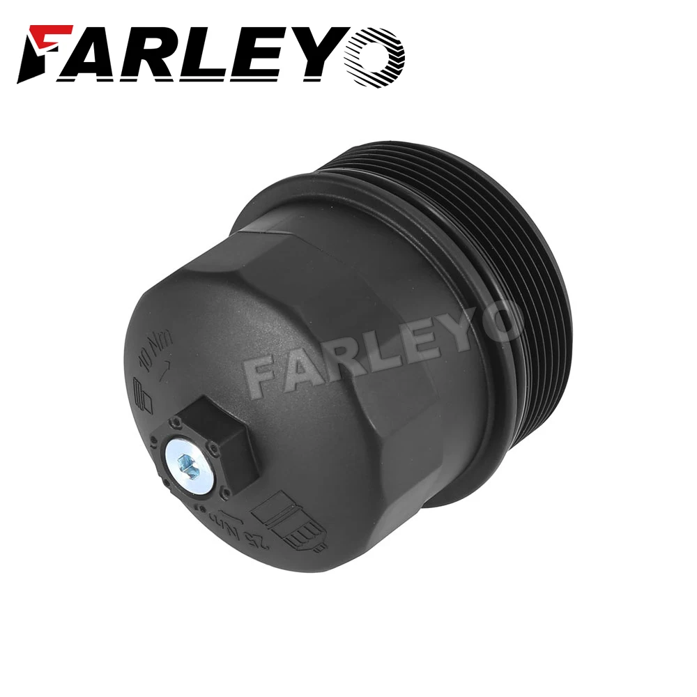 

11427521353 Farleyo Oil Filter Housing Cover Cap Assembly For BMW 5' 6' 7' X5 540i 550i 650i 735i 750i, Rolls-Royce PHANTOM