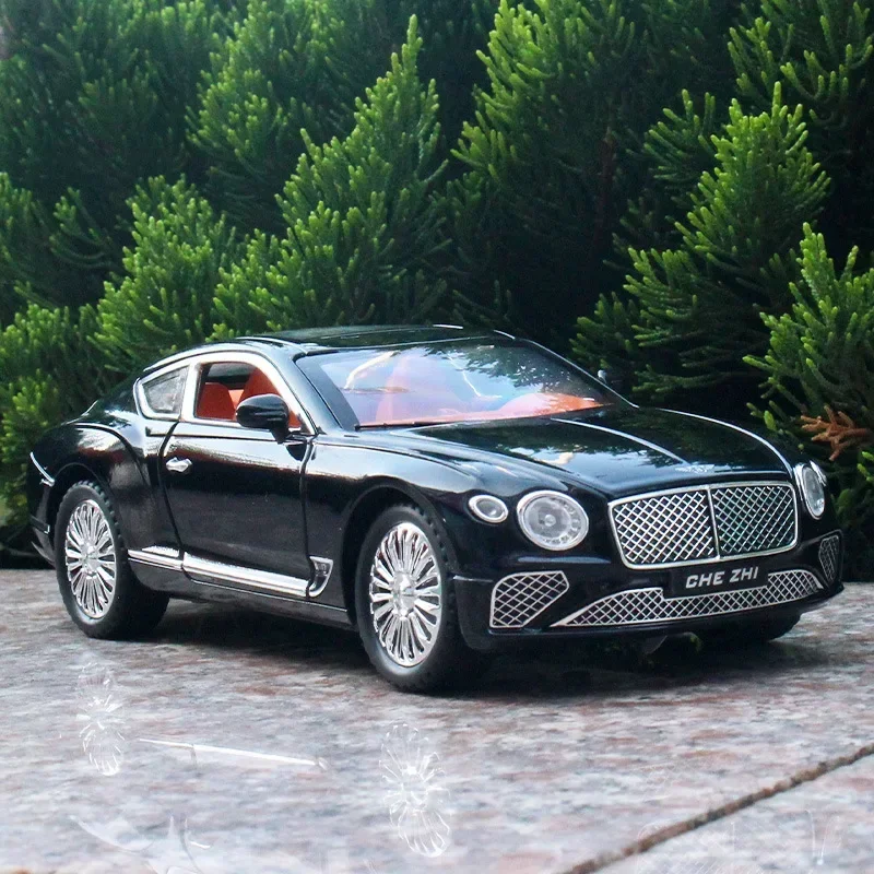 1:24 Bentley Continental High Simulation Diecast Metal Alloy Model car Sound Light Pull Back Collection Kids Toy Gifts A539