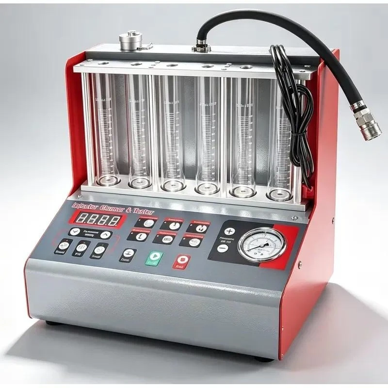 CNC 603CA 220V 300W Injector Cleaner & Tester CNC 603C Fuel Injector Tester Cleaning Machine Test Bench Equipment