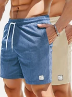 Novedad de verano, pantalones cortos deportivos para hombre, ropa cómoda con cintura elástica, pantalones cortos transpirables para hombre, pantalones cortos informales para hombre