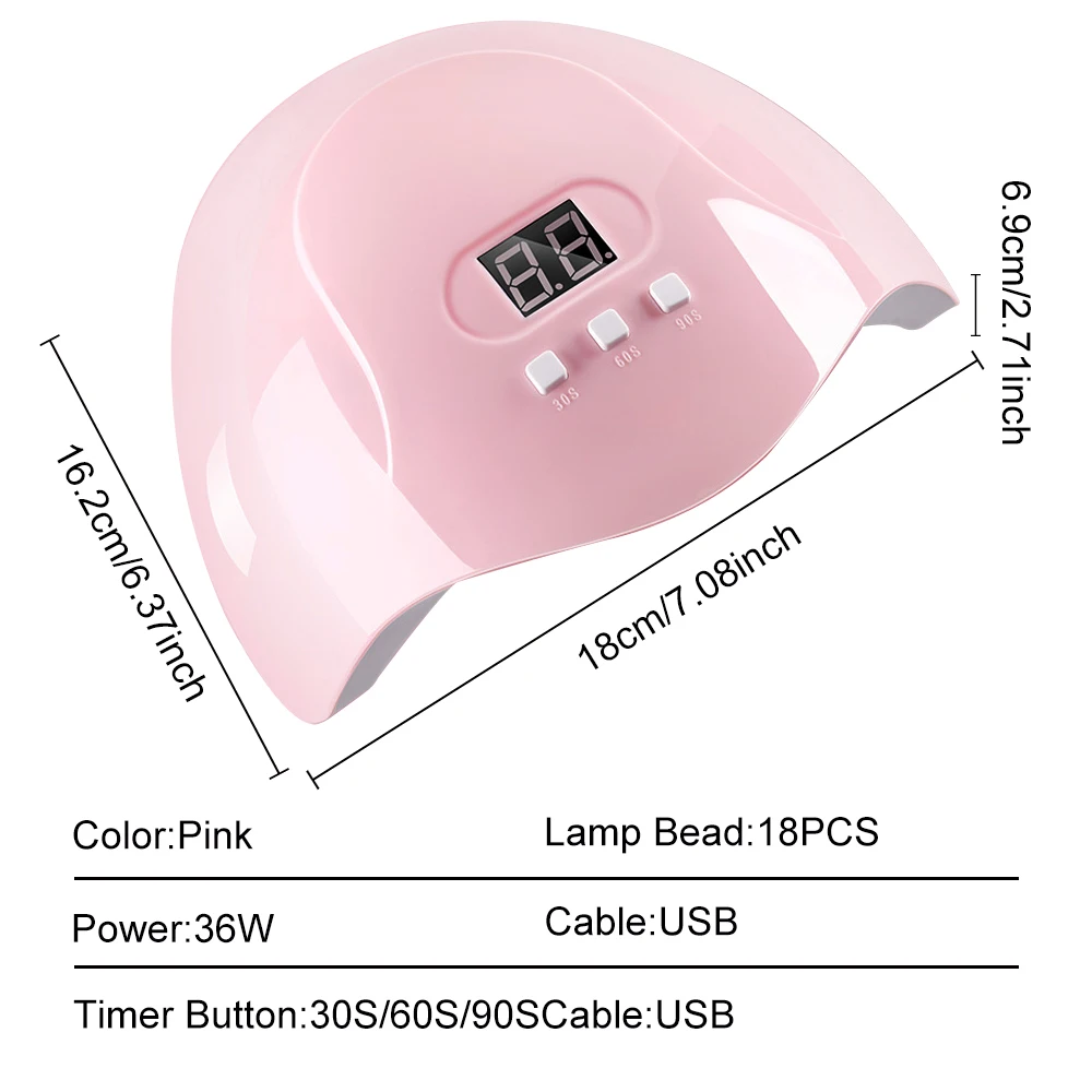 LIMEGIRL Kit smalto gel per unghie da 8 ml Kit manicure per smalto gel per immersione UV con lampada UV LED Asciugatrice Kit smalto gel semipermanente