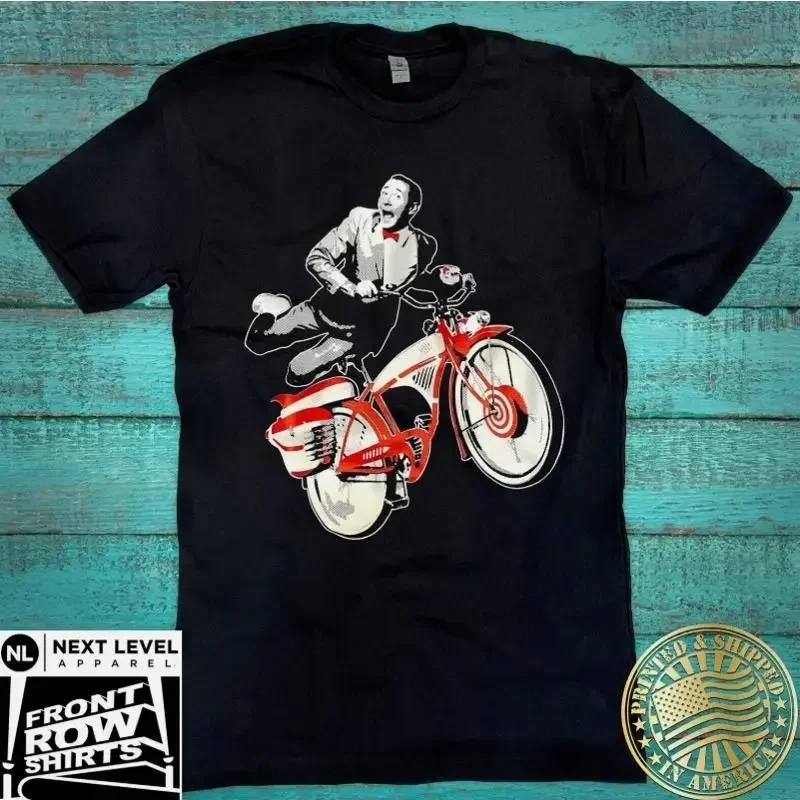 Pee Wee Hermans Big Adventure Bike Paul Reubens T Shirt
