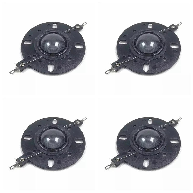 4pcs  25.5/25.4mm1inch  Semi-transparent Diaphragm Dome Tweeter Horn voice coil-8ohm