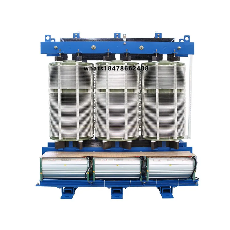 High Voltage Output Voltage 6kV 10KV 15KV 50Hz Frequency Conversion Three-Phase Rectifier Transformer
