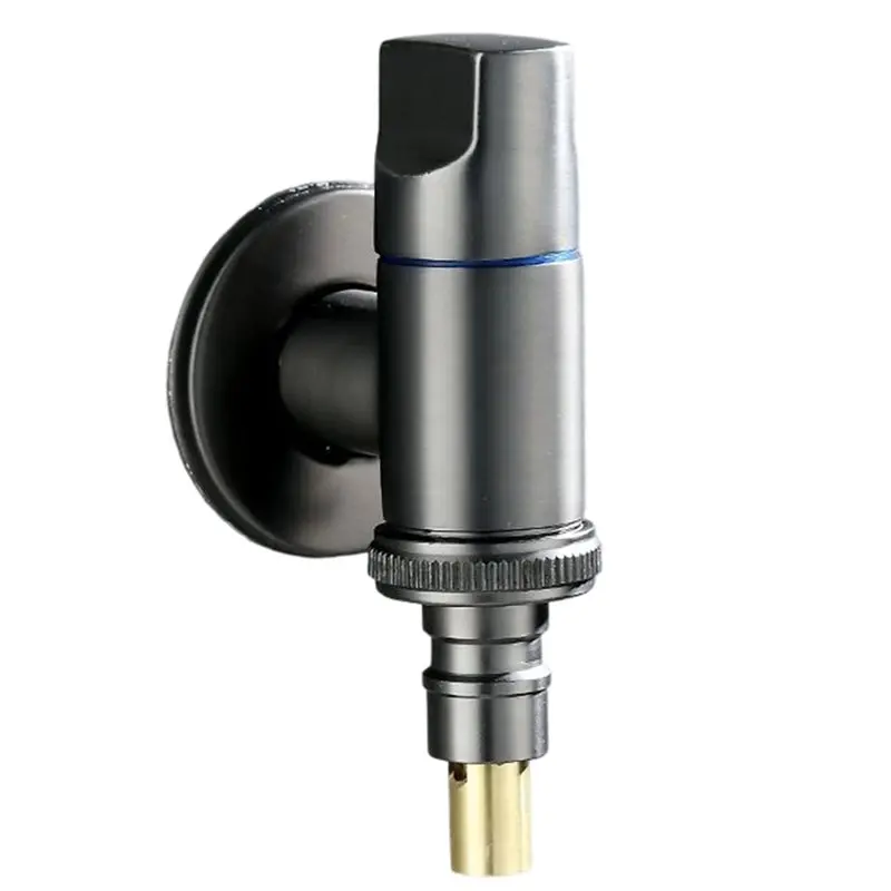 EYFL-All-Copper Automatic Water Stop Valve Universal Faucet For Washing Machine 4/6 Points