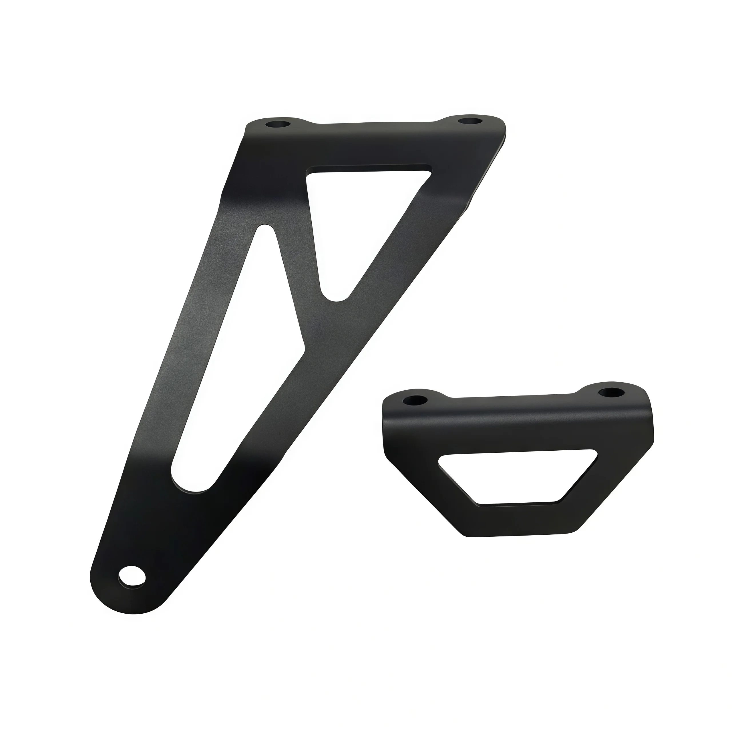 450MT Motorcycle Exhaust Hanger Bracket Accessories Muffler Support For MT450 IBEX 450 MT 2024 2025 Rear Footrest Blanking Plate
