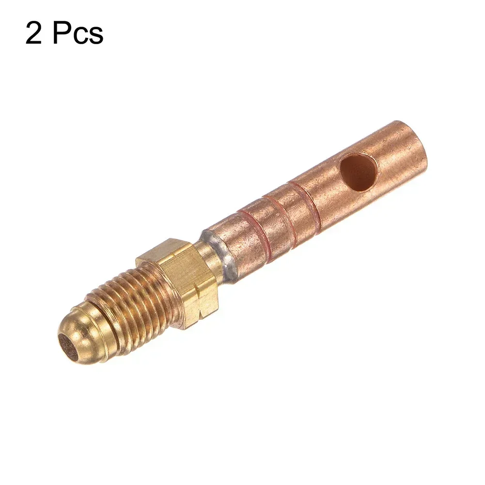 Wp18 tig溶接トーチ用metalワーキングヘッドアダプター、3/8-24unfコネクタ、新品、2個
