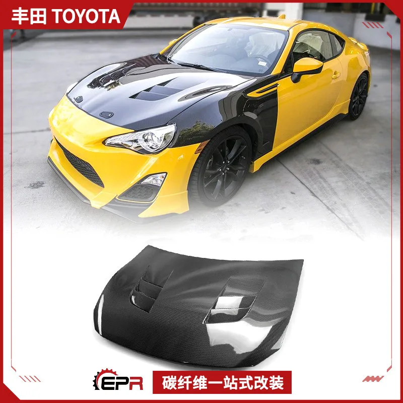 

For Toyota GT86 Subaru BRZ Carbon Fiber Retrofit SBN1 Car Engine Cover, Front Cover