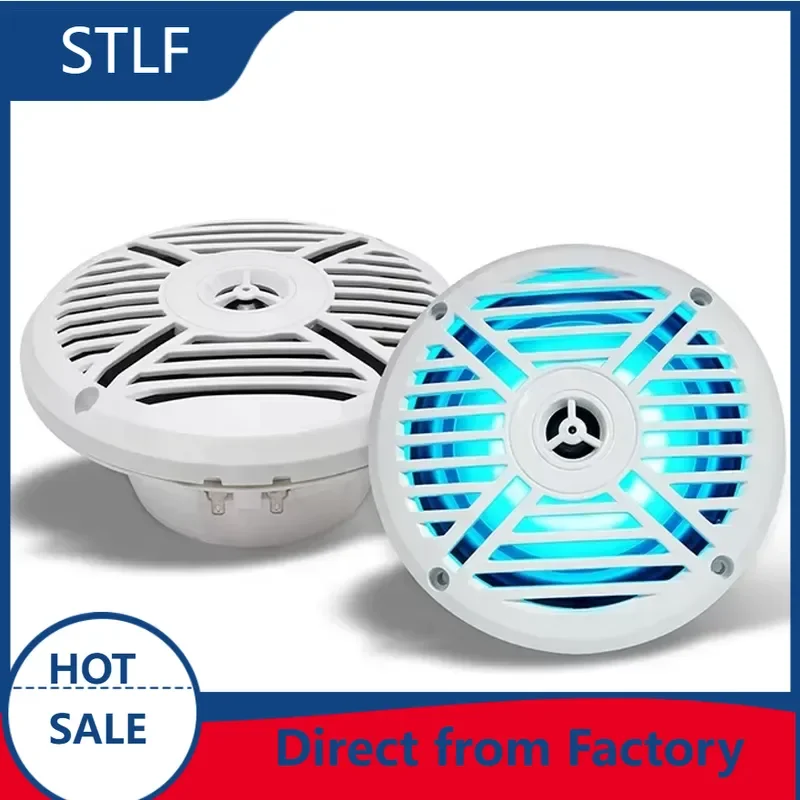 STLF Speaker Factory Private Molds 6.5 Inch Boat UTV Made in China Pro Audio Waterproof IPX-6 Plastic Marine White ISO9001
