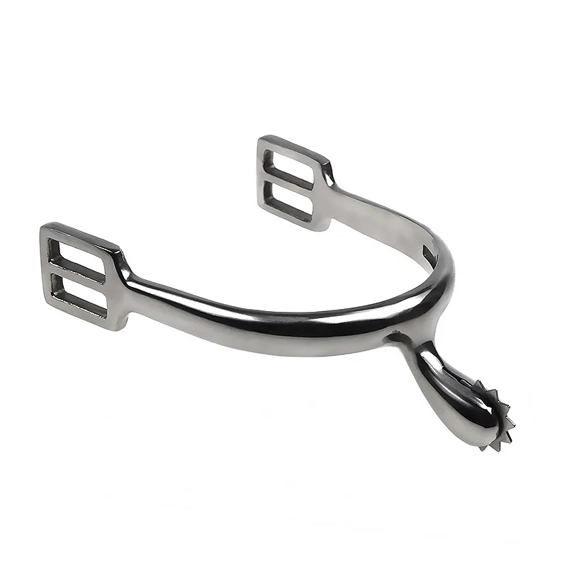 

Шпоры для верховой езды из нержавеющей стали с рукояткой длиной 30 мм, ручная полировка, продаются парой SP6121