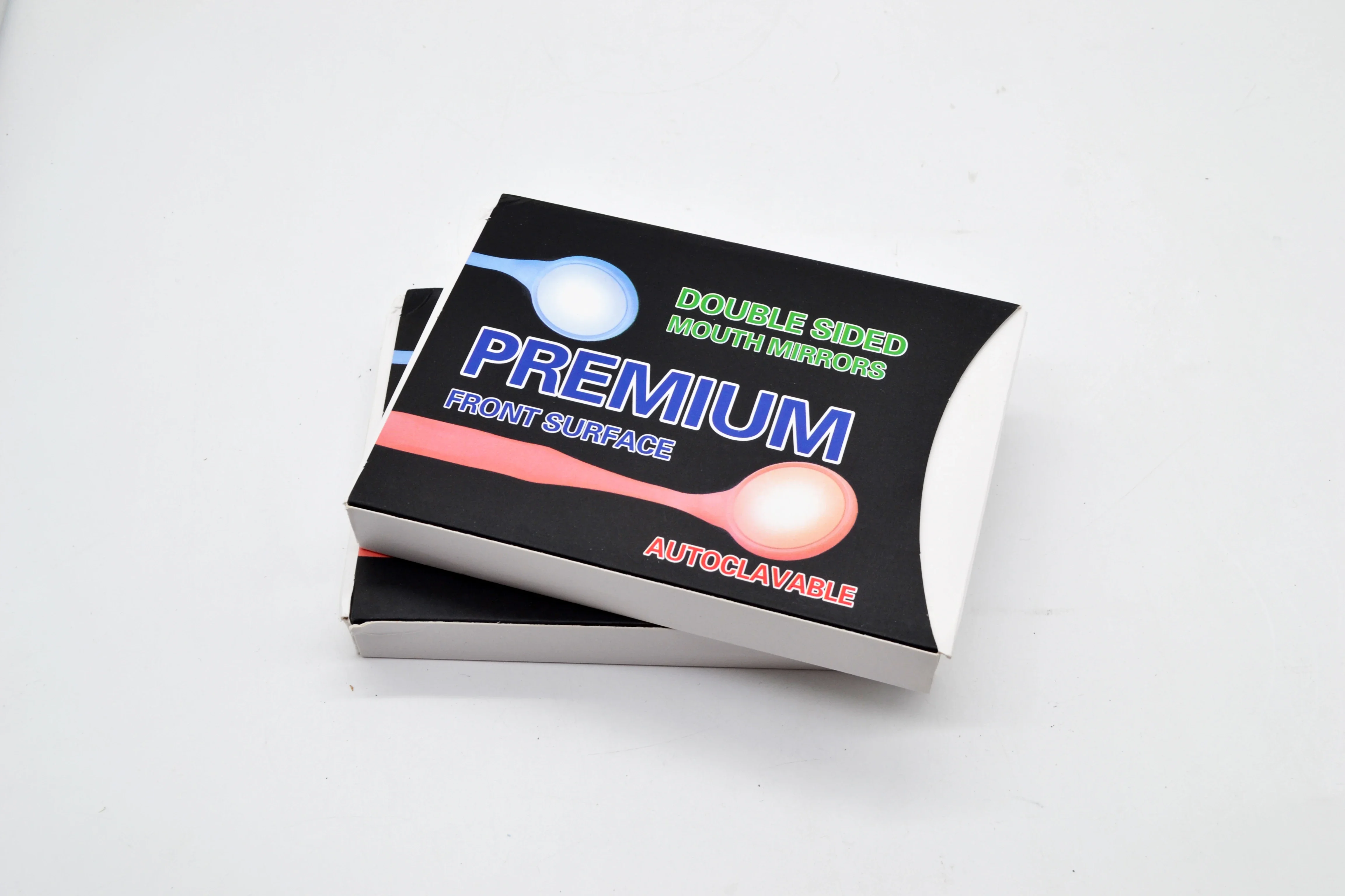 Colorfuls Disposables Double Sided Autoclavables Dentals Exams Mouth Mirrors Head Handle Instruments Tools Kit