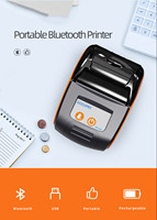 New Arrival 58mm Bluetooth 4.0 Android 4.0 POS Receipt Thermal Printer Bill Machine for Supermarket EU / US / UK PLUG