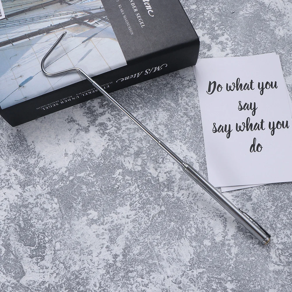 

2Pcs Snake Catching Tools Retractable Shaft Easy to Use for Reptile Enthusiasts Fits in Pocket Convenient Handling