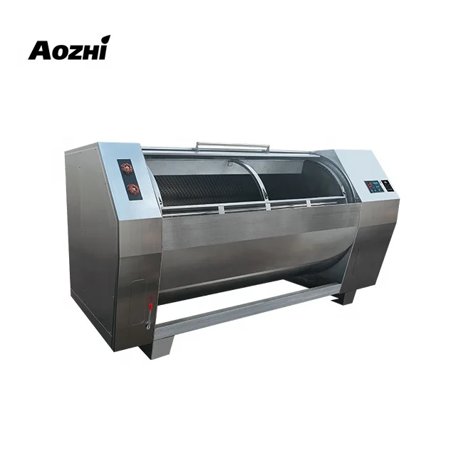 Horizontal Industrial Electric Washing Machine High G-Force Dewatering Cold Water Cleaning for Metal and Coil Equipment Pro