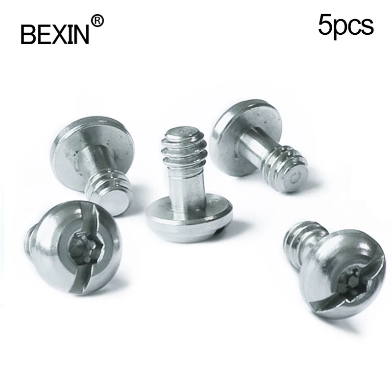 Bexin Quick Release Plate 1/4\'\'-20 inch Adapter mount Screw 1/4 Hex Head camera screw For Tripod Monopod DSLR Camera Accessories