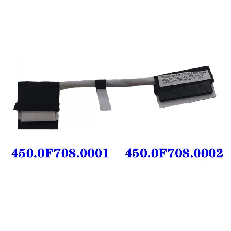 สายเชื่อมต่อแบตเตอรี่แล็ปท็อปของแท้ใหม่สำหรับ Dell Inspiron 14 5481 5482 5582 2-in-1 450.0F708 0001 450.0F708 0002