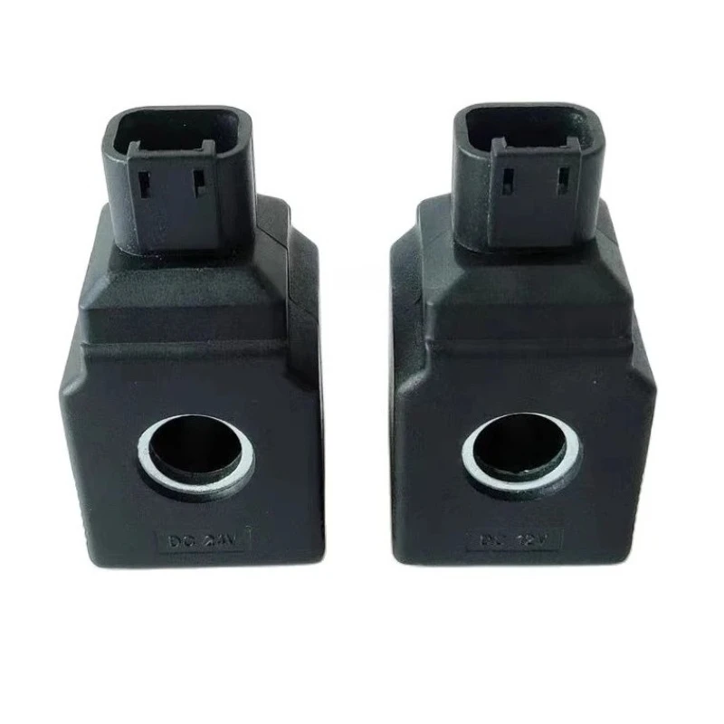 Excavator Rotary Solenoid Valve Coil C13DM24/14 12/14 UN-D Hydraulic Pilot Safety Lock Repair Component