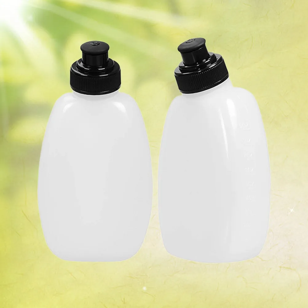 2Pcs Wrist Water Bottle Portable PVC Handheld Leak Tool for Running Training Outdoor Sports