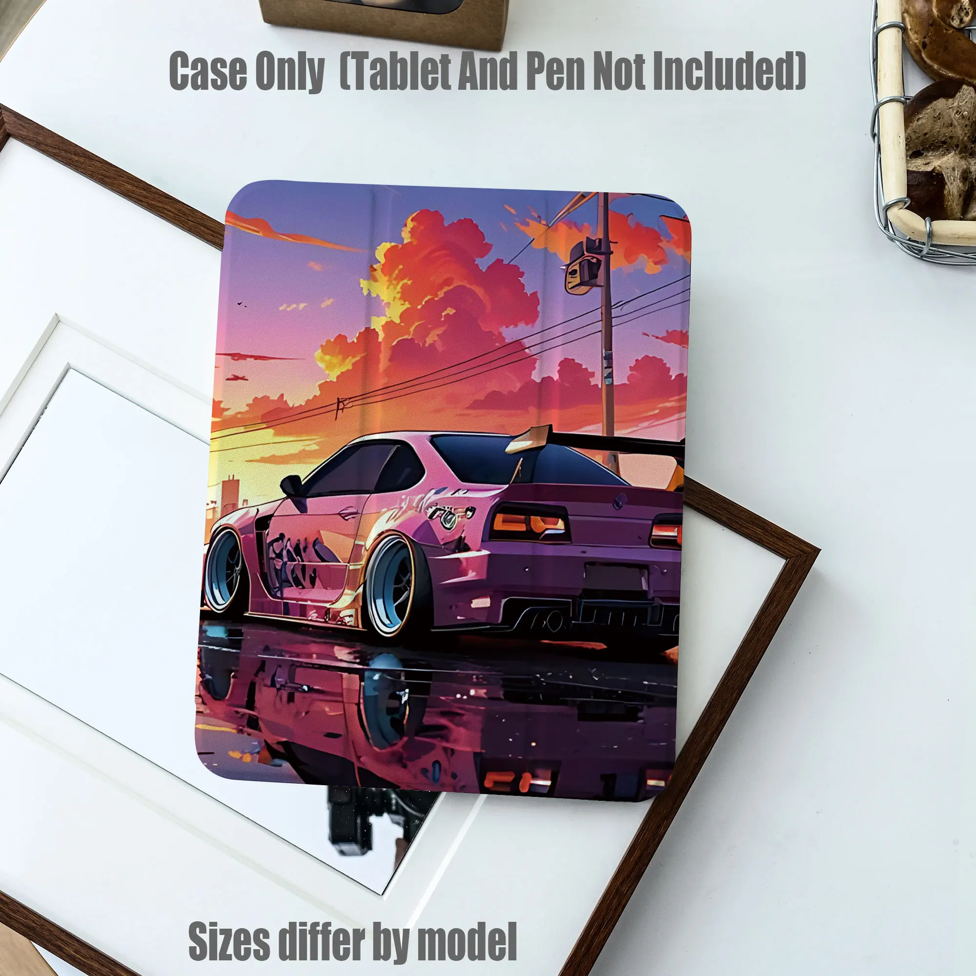 Slim Fit Premium TPU Tablet Cover, Shockproof Durable Lightweight Protective Case for iPad Samsung Huawei Honor Redmi Xiaomi
