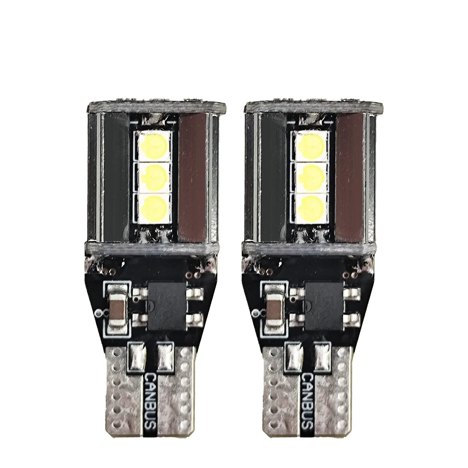 

50pcs T10 12 SMD Car Decoding LED Canbus Bulb Error Side Marker License Plate Light License Plate Light Bulbs