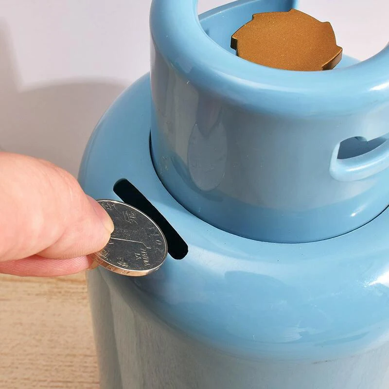 Gas Tank Fire Extinguisher Money Safe Boxes Piggy Bank For Kids Savings Box For Coins Container Home Ornaments Children\'s Day