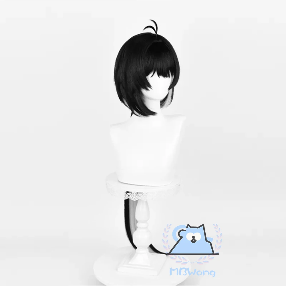 Rover Waves Cosplay Wig para Meninas, Jogo, Fêmea, Longo, Cabelo Preto, Rover, Dia das Bruxas, Festa, Carnaval, Acessórios, Acessórios