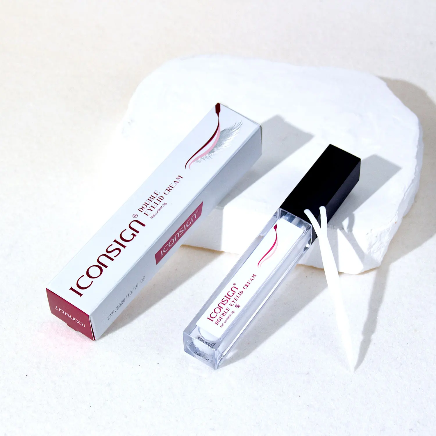 Crema per lo styling per doppia palpebra Naturale in doppio occhio invisibile Essenza naturale Patch per doppia palpebra senza colla facilmente