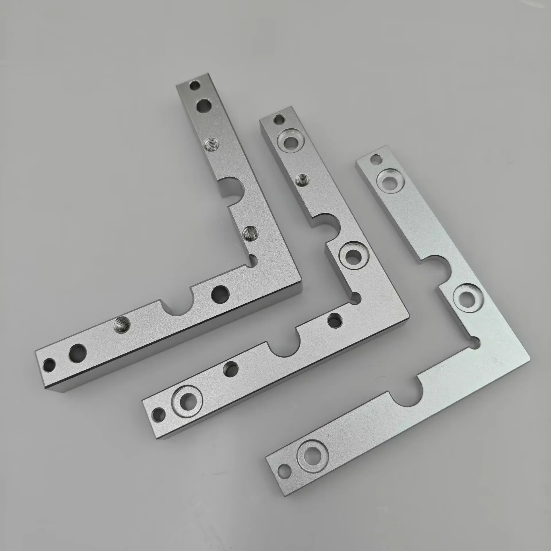 1pc 5/10/15 Thickness CNC Machined Anodized L Bracket Compatable with Carvera and Carvera Air