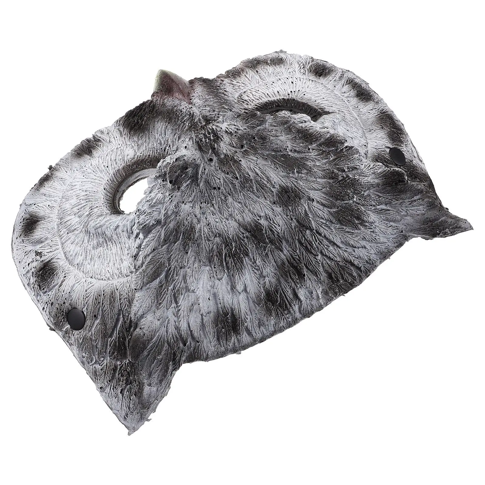 

Owl Mask Grey Animal Masks PU Halloween Cosplay Masquerade Party Masks for Women Men Adult Costumes Accessories