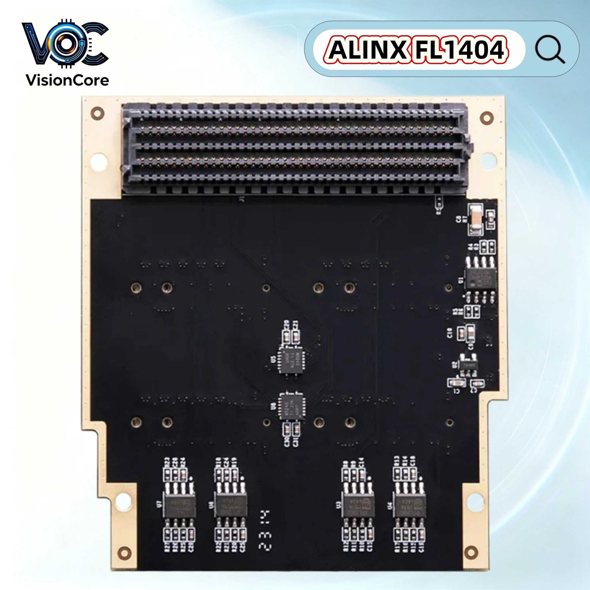 ALINX FL1404: FMC to 4-way MIPI Module LPC Interface FMC Sub Board for FPGA Development
