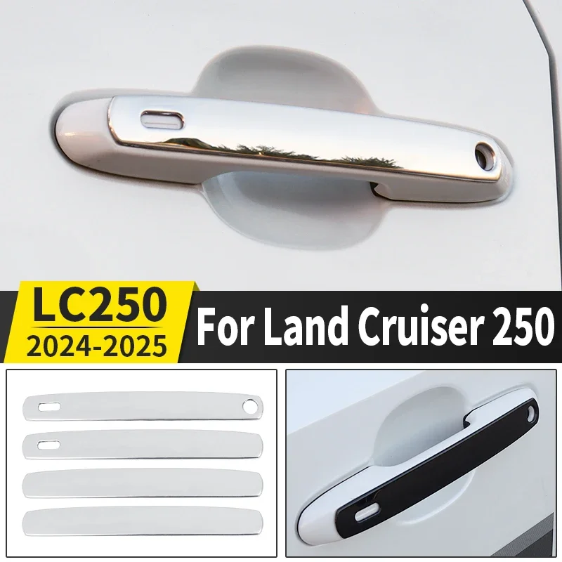 

For Toyota Land Cruiser Prado LC250 250 2024 2025 1958 First Edition FJ250 Exterior Door Handles Sequins, Upgraded Accessories