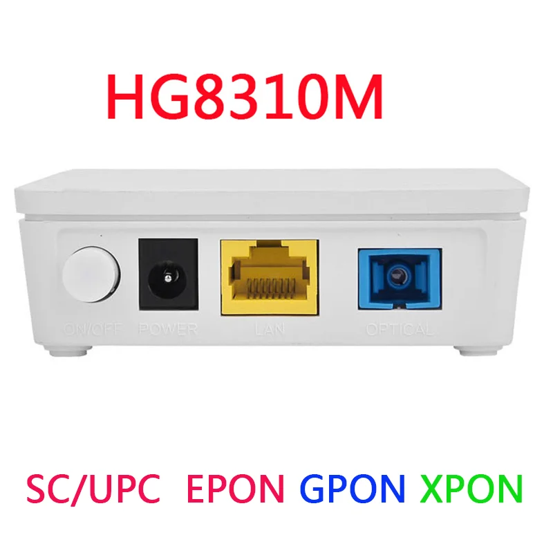 Imagem -03 - Gpon Onu Hg8310m Roteador de Fibra Óptica 1ge Epon Onu Hg8010h 100 Original Novo