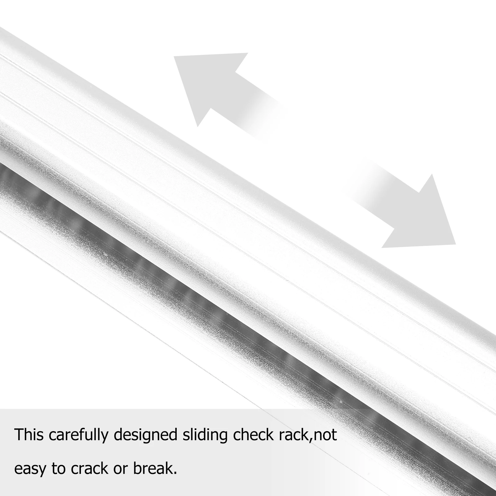 Aluminum Alloy Ticket Clip Receipt Holder Restaurant Slot Rack Kitchen Rail Order Job Accessories Practical Simple