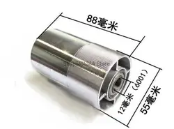 Silver Tone Cylinder Shaped Tension Roller for Makita 9403 Belt Sander
